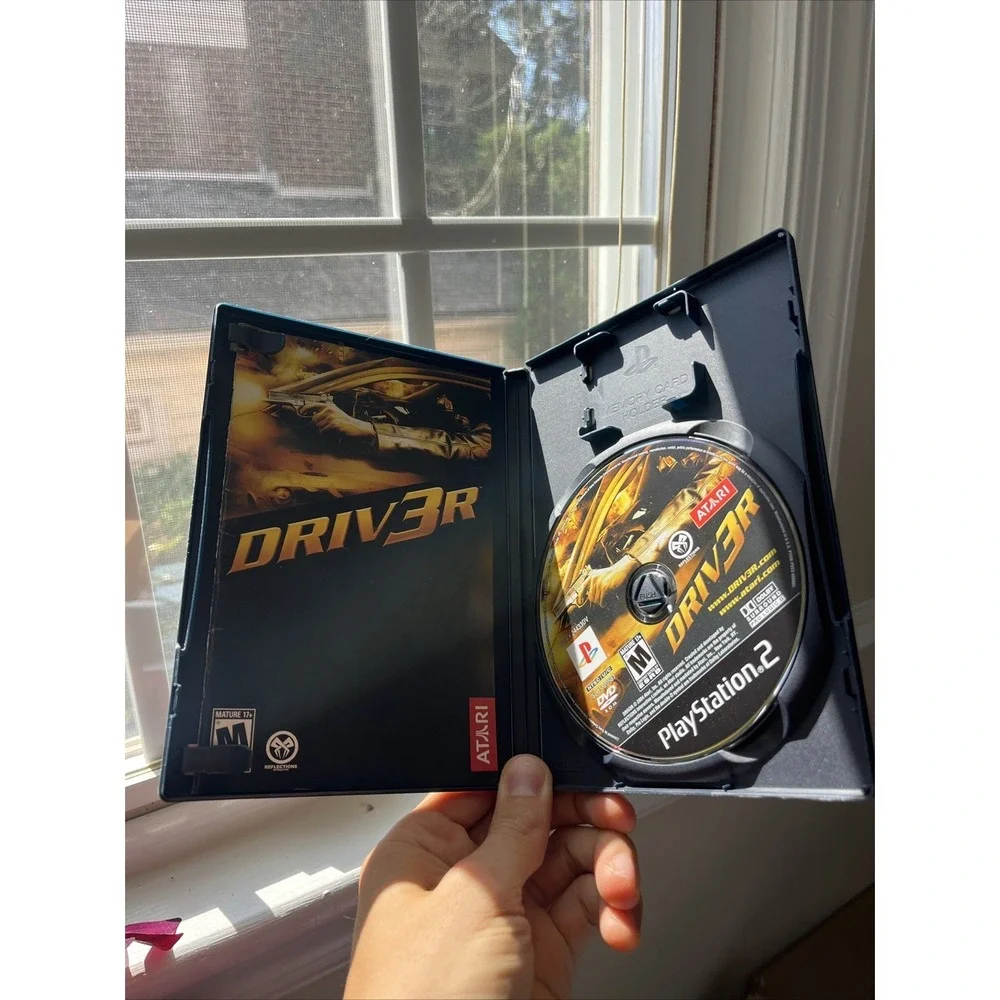 Driv3r (Sony PlayStation 2, 2004) With Manual!